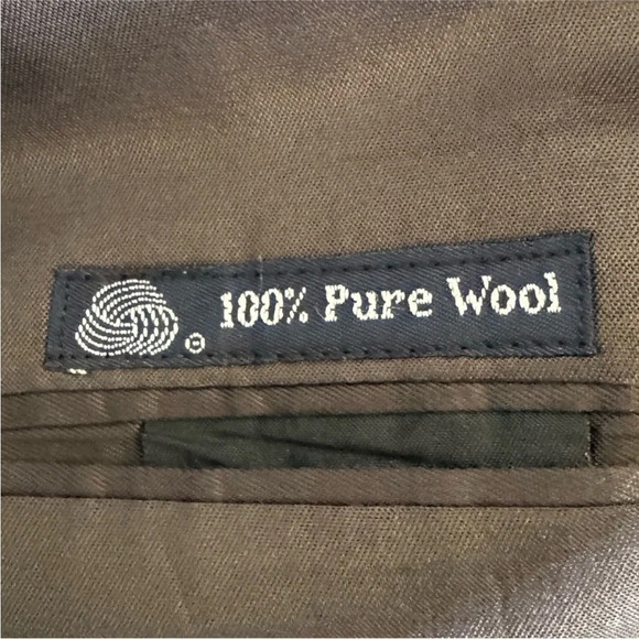 BURBERRY Men’s Wool Gray Plaid Blazer Sports Coat Suit Jacket - Picture 8 of 12